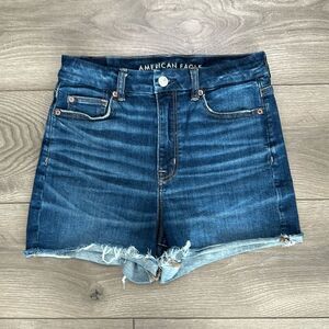 American Eagle Outfitters Deep Indigo Jean Shorts